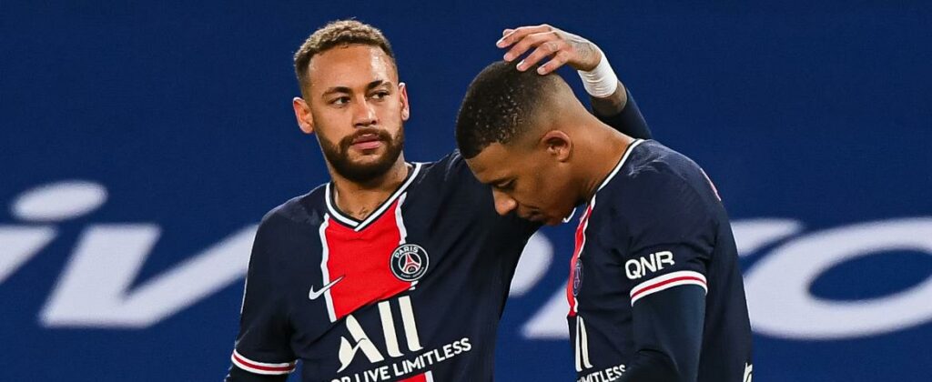 Kylian Mbappé et Neymar